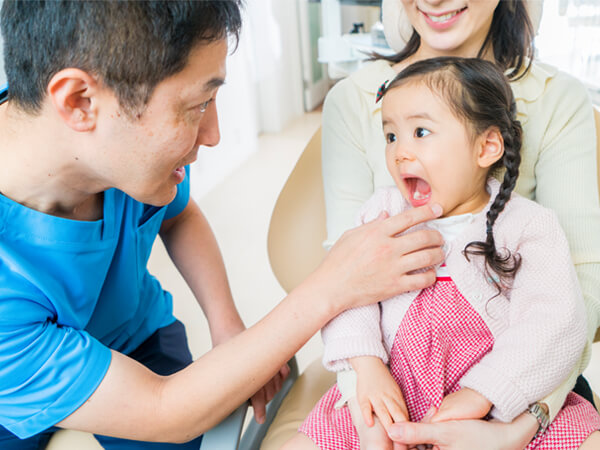 慣れるまで待つのが当院のスタイルです